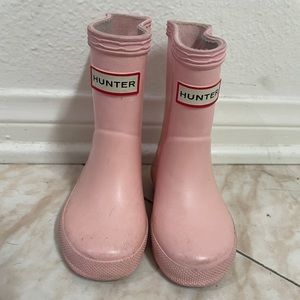 Barely Warn Toddler Light Pink Rain Boots
